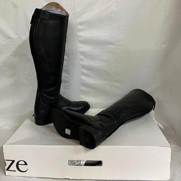 HORZE Women's 8.5W Rover Tall Field Boots Synthetic Leather Horse Riding Boot - Picture 2 of 9